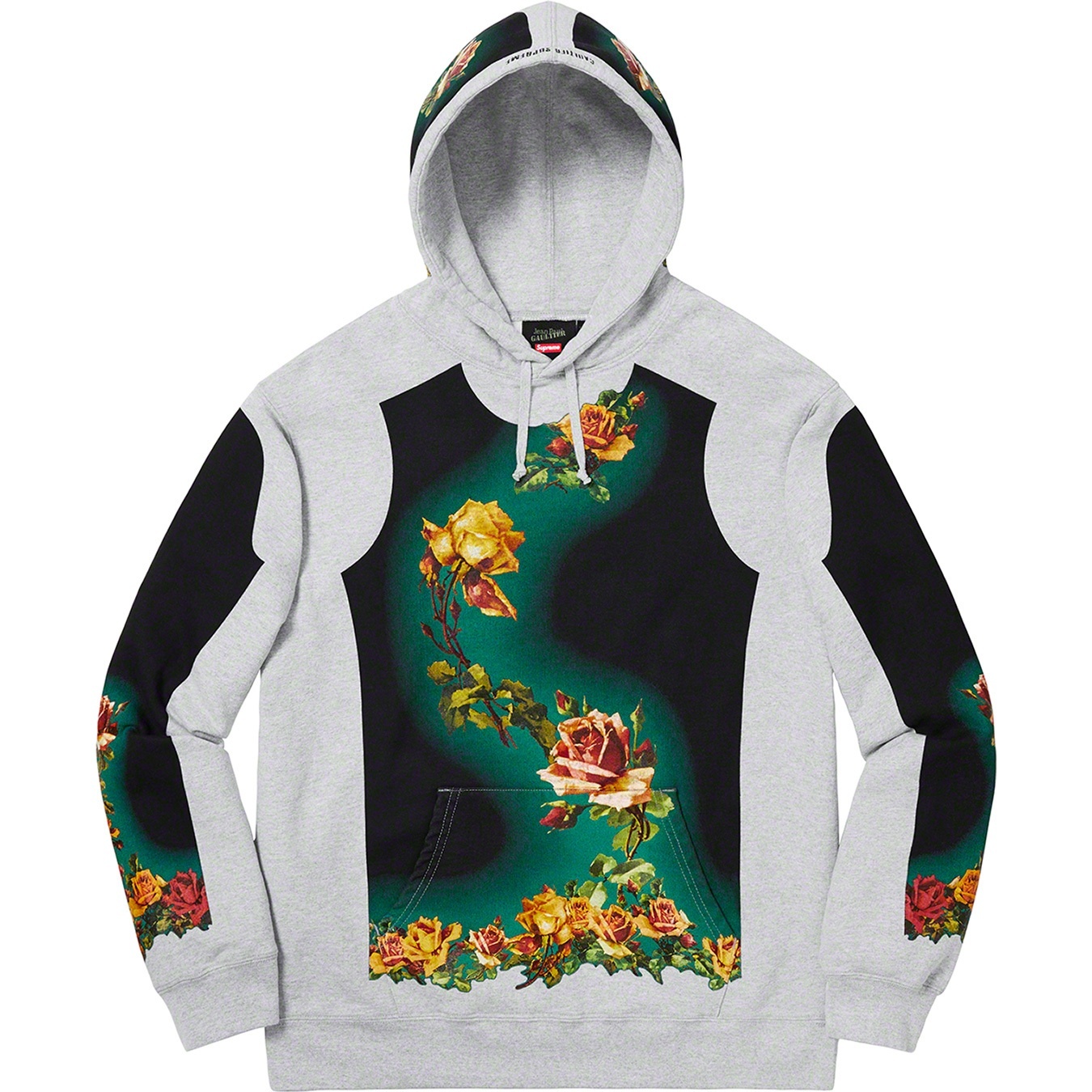 Supreme®/Jean Paul Gaultier® Floral Print Hooded Sweatshirt view 6